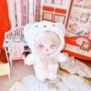 Cat Jumpsuit Idol Dolls Clothes Plush Doll Winter Outfit Cotton Doll Clothes  20cm Cotton Doll