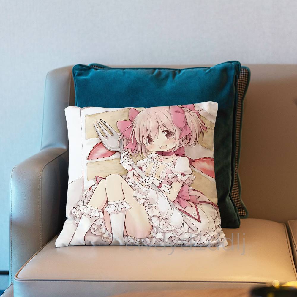 Новые Наволочки Puella Magi MMadoka Magica Милые Забавные Наволочки Для Свадебной Вечеринки Домашний Декор Удобный Чехол На Подушку