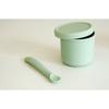 Daily Like Bonbon Baby Food Spoon Stage 1 2p + Case Set, Spoon (mint, Lemon), 1 Set
