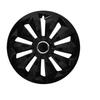 Hubcaps - ProPlus - Fox - 14 Inch - Black - 4 Pieces - ABS