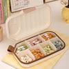 Airtight Travel Pill Organizer Portable Vitamin Container Pill Cases Pill Dispenser  Vitamins