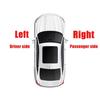 Pair Rear bumper reflector light For Mercedes-Benz GL-Series GL350GL450 2010-12