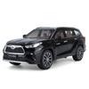 1/24 Toyota Highlander SUV 2023 литая игрушечная модель автомобиля со звуком и светом инерционный механизм детская игрушка коллекционная вещь подарок на день рождения