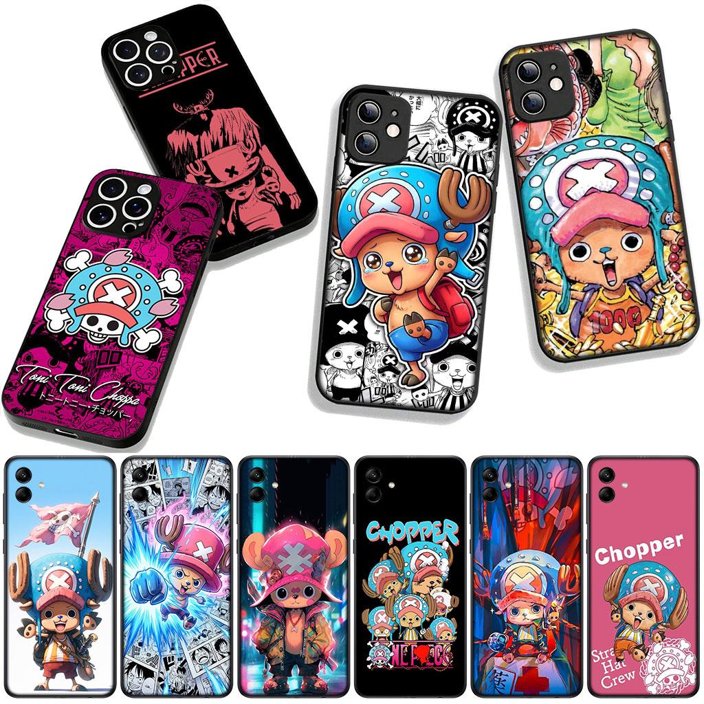 Обои One Piece Тони Тони Чоппер Чехол для телефона для Apple iPhone 16 15 14 Plus 13 12 Mini 17 Pro Max + ProMax 16E Air 16+