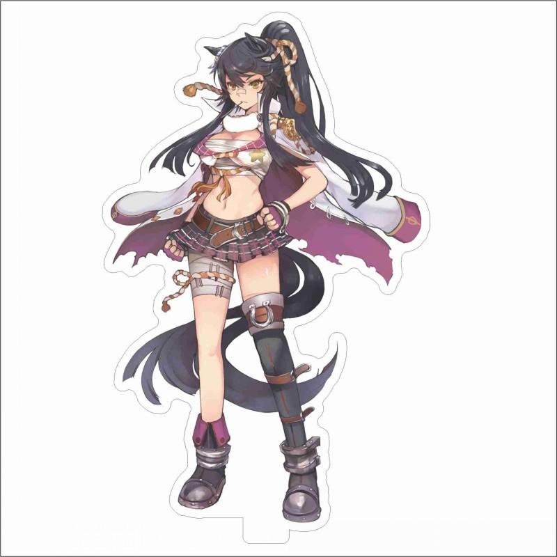 Япония красивая дербиль 15 см персонажи мультфильмов акриловая двухсторонняя подставка модель каваи милая офисная декоративная панель постоянные поклонники записи