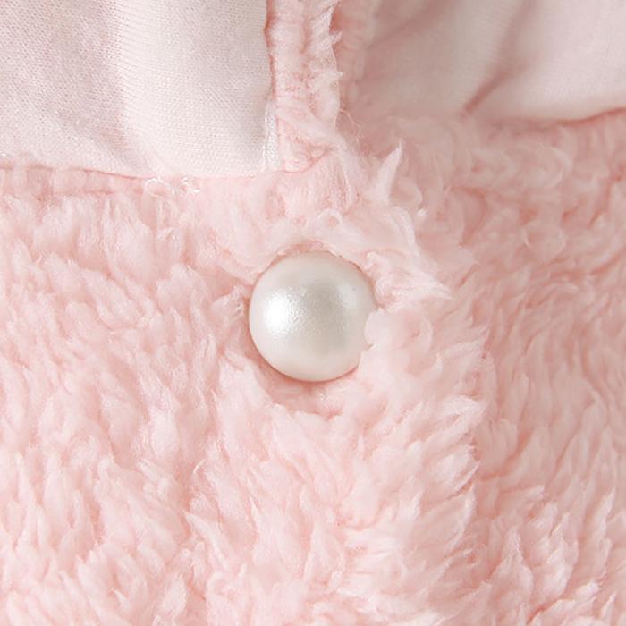 Autumn Winter Flannel Long Skirt Nightdress Women's Long Over The Knee Large Size Loose Solid Color Pompom Pajamas Home