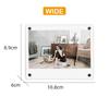 [Film Lab] Transparent Magnetic Photo Frame Fridge Magnet for Instax Mini SQ Wide Polaroid Photo CAC73