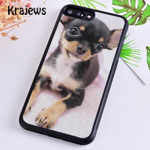 Krajews Животное чихуахуа Чехол для телефона Cover For iPhone 17 Air 16 15 14 plus 12 13 pro max coque Оболочка Fundas