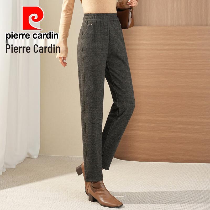 Pierre Cardin Мужские повседневные прямые брюки с высокой талией