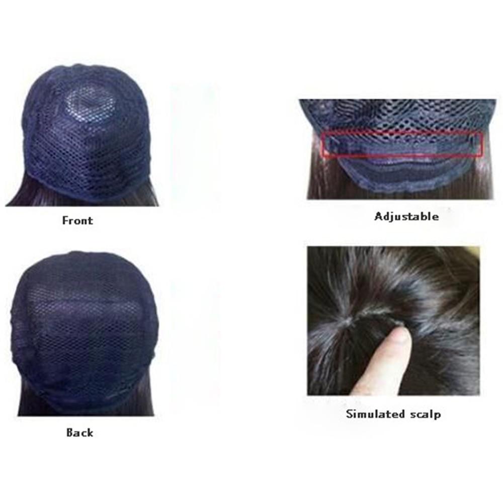 На открытом воздухе женские натуральные объемные волосы синтетические высокой плотности термостойкий парик