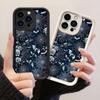 JT92 Черная Паутина Хэллоуин для iPhone 17 16 15 14 Pro Max Samsung S26 S25 S24 Ultra A17 A16 A07 A56 A06 Xiaomi 15T Redmi 14C 15c Мягкий Чехол из ТПУ