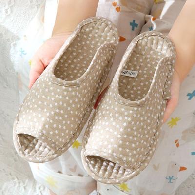 Женские домашние тканевые тапочки мягкая тканевая подошва бесшумные нескользящие для дома тапочки-коврик для лазания для деревянного пола хлопковая швабра машинная стирка