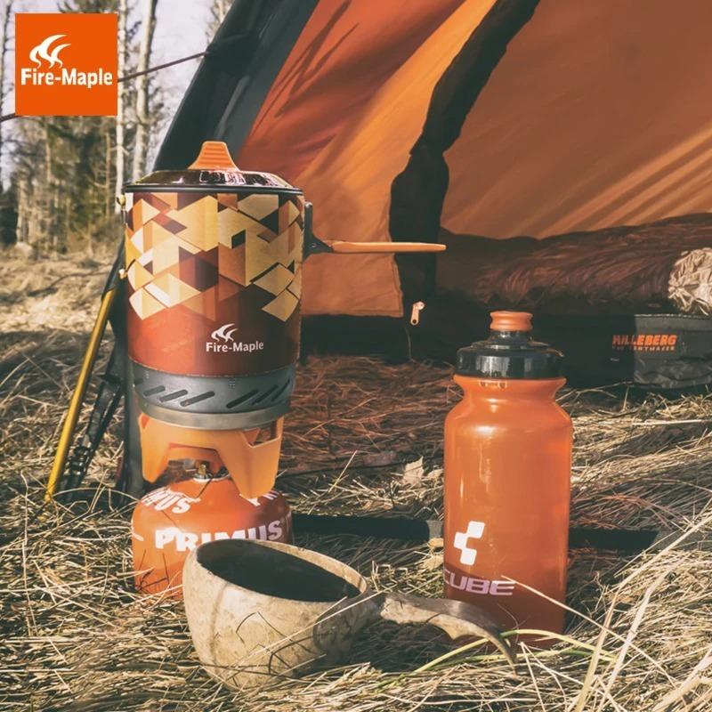 Fire Maple X2 уличная газовая плита горелка туристическая портативная система приготовления пищи с теплообменником горшок FMS-X2 газовая плита для кемпинга и пешего туризма
