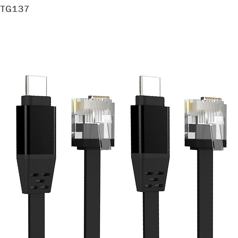 1000м Кабель-переходник Type-C на RJ45 Сетевой адаптер для телефона (проводной) Для iPhone Для iPad Ноутбука Планшета Для Huawei Xiaomi