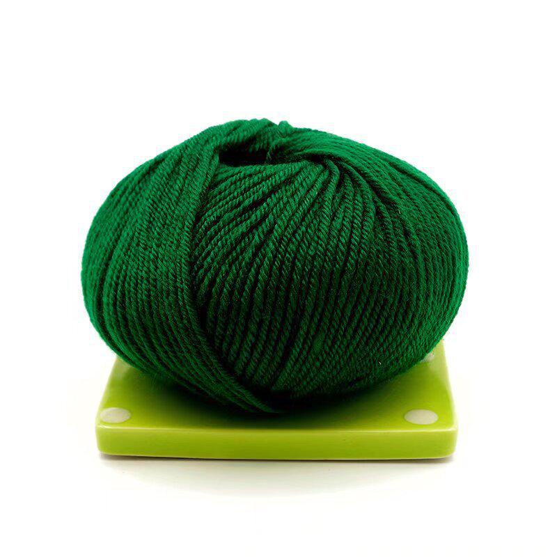 Клубок акриловой пряжи для вязания свитеров, крючков, обуви, тапочек, изделий ручной работы.