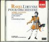 CD ANDRE CLUYTENS - Ravel L'oeuvre Pour Orchestre Vol.3 TOCE59037 EMI Japan Classical Used