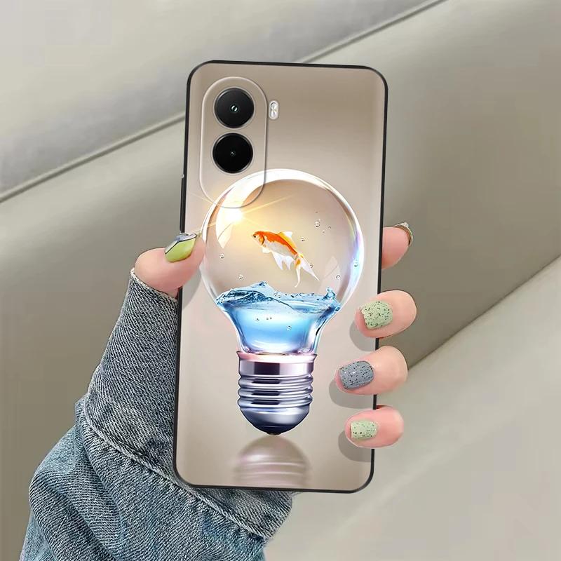 Мягкий чехол для Xiaomi Poco M7 4G Чехол Мультяшная задняя крышка для Xiaomi Poco M7 Pro 5G Защитный бампер с животным PocoM7 m 7 Крутые сумки