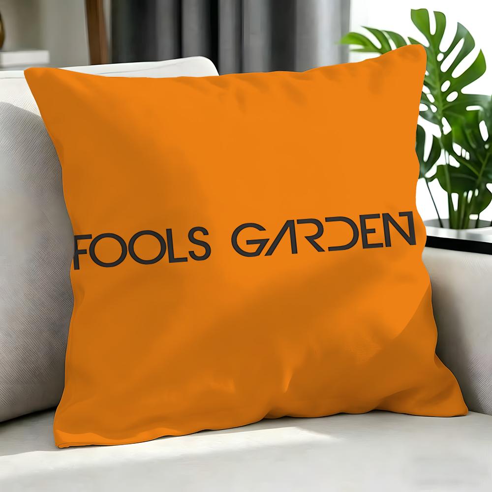 Pop Fools Garden Cushion Cover Cushion Cover Set 4Pcs 50X50 45X45 40X40 Pillowcase Decorative Sofa Home Decor