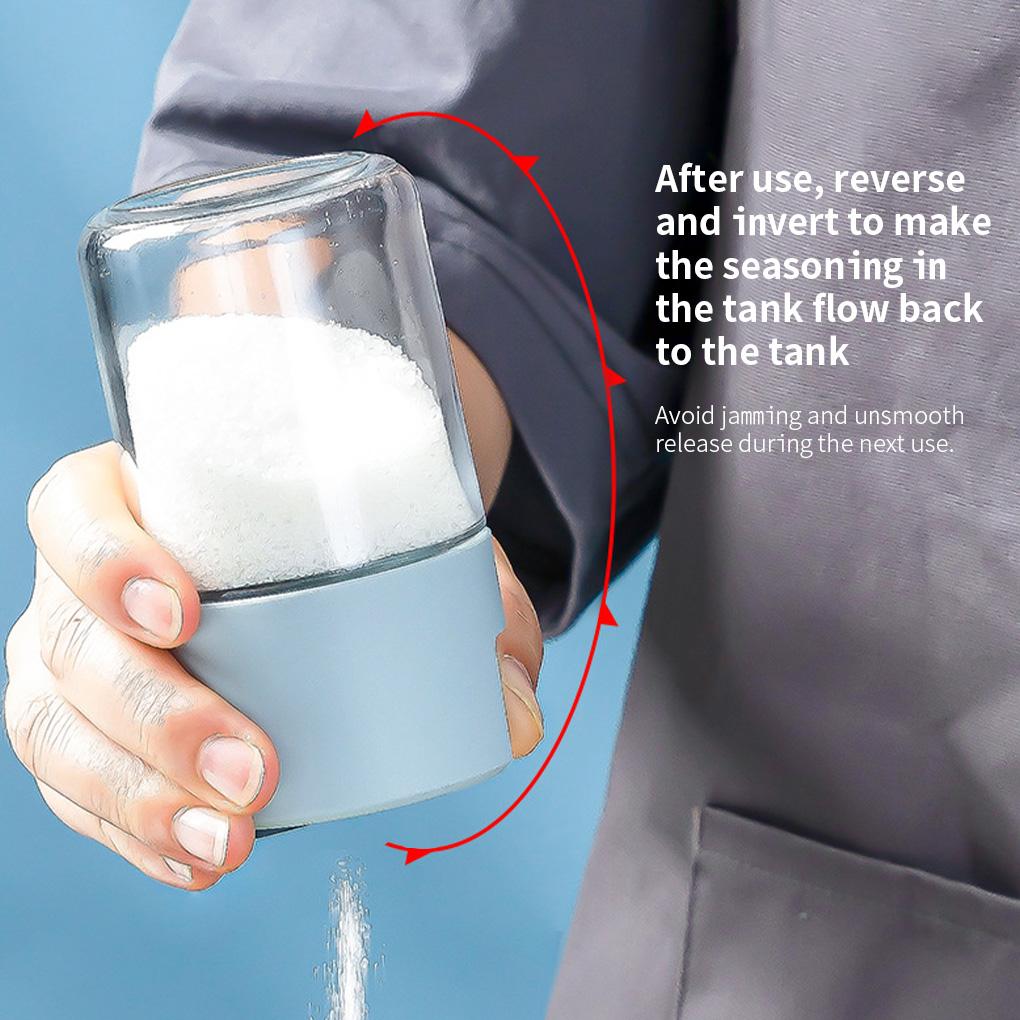 Стеклянные бутылки Пыленепроницаемые банки для специй Шейкер Контейнер Бытовая техника Количественные дозаторы соли Приправы Кухонные принадлежности