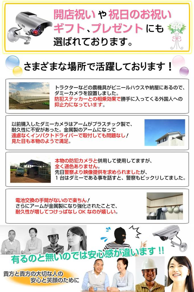 Муляж камеры Камера безопасности Муляж Перезаряжаемая батарея Светодиодная наклейка безопасности 2 комплекта Муляж камеры видеонаблюдения Сопутствующие товары (Ночь включена/Последний