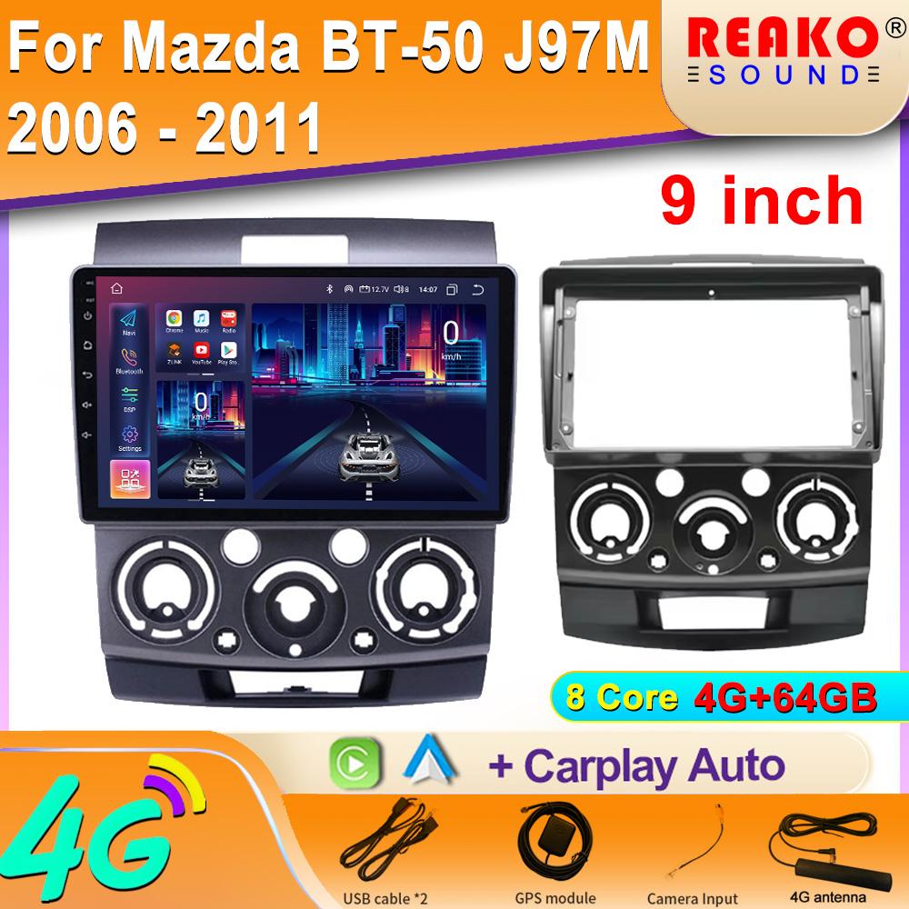 For Mazda BT-50 J97M 2006 - 2011 Android  Car Radio 5G Wifi GPS Multimedia Video Player Car Audio Stereo Player Navigation
