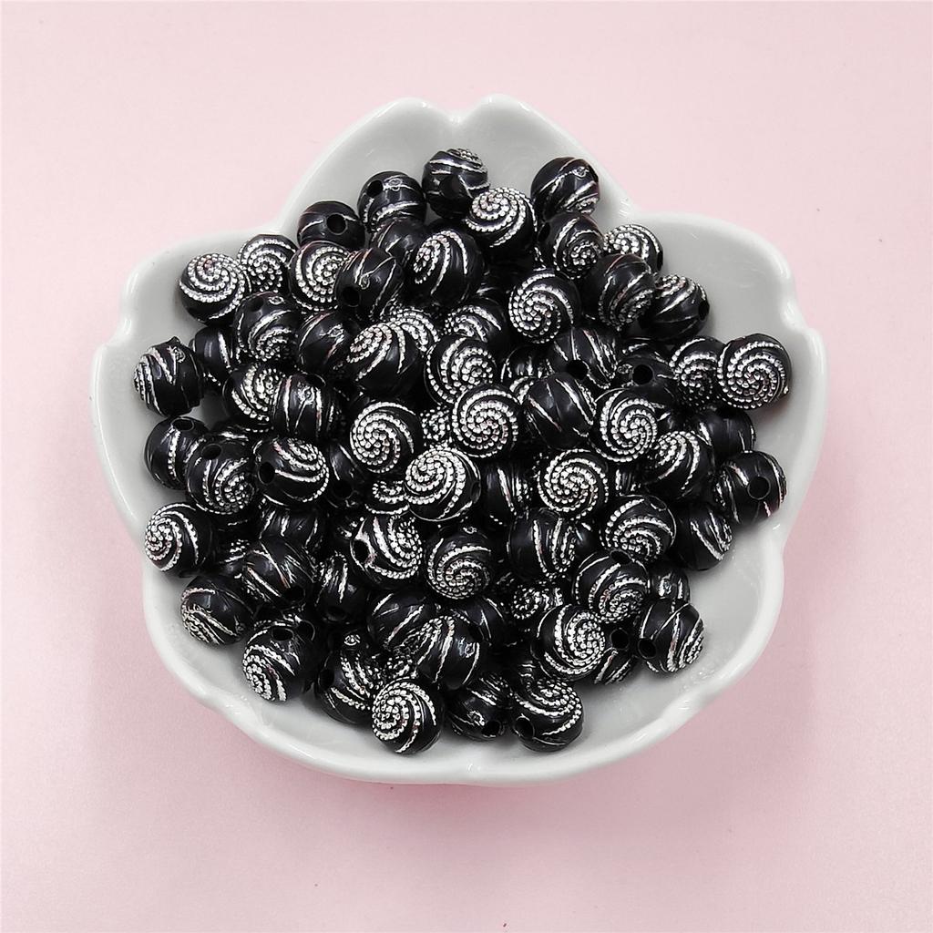 100 шт. Бусины-разделители 8 мм для изготовления ювелирных изделий со стразами, свободные бусины, акрил