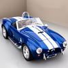 1:24 1965 Shelby Cobra Кабриолет Родстер Модель Симуляция Звук Свет Вытягиваемое Колесо Амортизация Подарок Мальчику на День Рождения