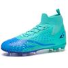 35-46 Men's Large-size Football Shoes Long Nail Anti-slip/ Wear-resistant TPR Artificial Corthop Outdoor Children's Football Shoes