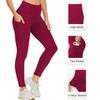 Sports Leggings with Pockets High-Waisted Butt-Lifting and Body-Shaping Yoga Pants for Women's Fitness Shark Pants