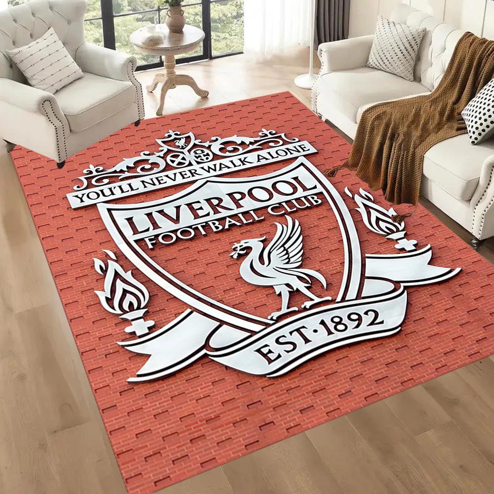 Liverpool Football Club Carpet Design For Bedrooms Hallway Balcony Study Room Antislip Rug Decorate Offices Perfect Gift For Friends Family