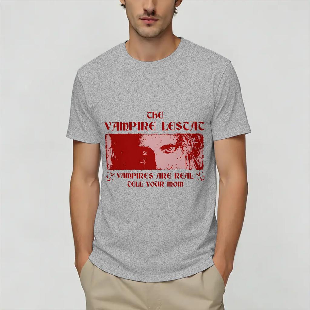 The Vampire Lestat TShirts for Unisex Fashion Cotton Tee Shirt Crew Neck Short Sleeve T Shirt Graphic Printed Tops