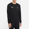 Nike Logo Long-Sleeve T-Shirt Men Tops Black CU7629-010