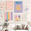 Abstract Flower Market Matisse Wall Art Canvas Posters Aesthetics Painting and Prints Pastel Colors Wall Pictures for Home Decor