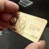 Американская памятная монета, 100 памятных блоков, монеты, США 100-долларовый золотой слиток