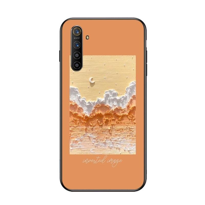 Чехол для телефона с 3d художественной росписью для OPPO Find X5 X3 X2 A93 Reno 8 7 Pro A74 A72 A53, мягкий черный чехол для телефона
