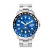 Fossil Blue GMT Watch FS5991 Men's Silver