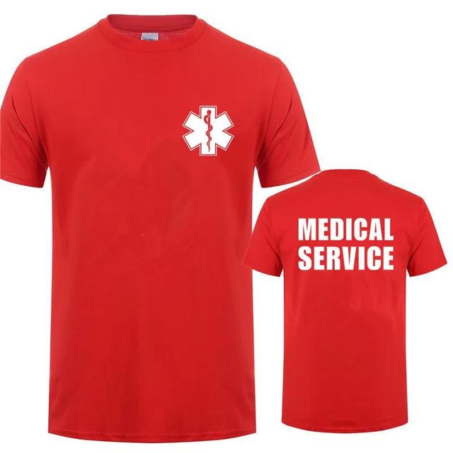 Футболка EMT Paramedic Emergency Medical Services, мужская повседневная футболка с коротким рукавом, мужские крутые топы XXS-6XL