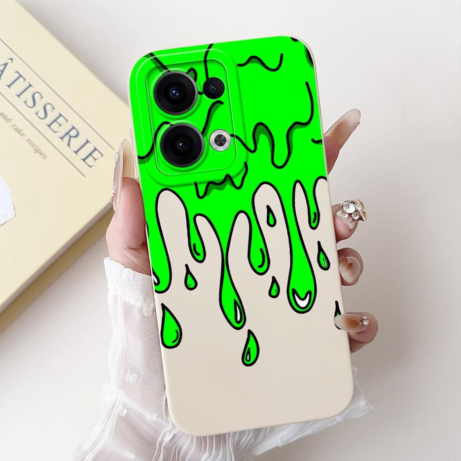 Чехол для Oppo Reno 13 Pro 5G CPH2697 Уникальный Модный Мультяшный Чехол Мягкий Силиконовый Чехол для Телефона Для Oppo Reno13 Pro Reno 13 5G Fundas