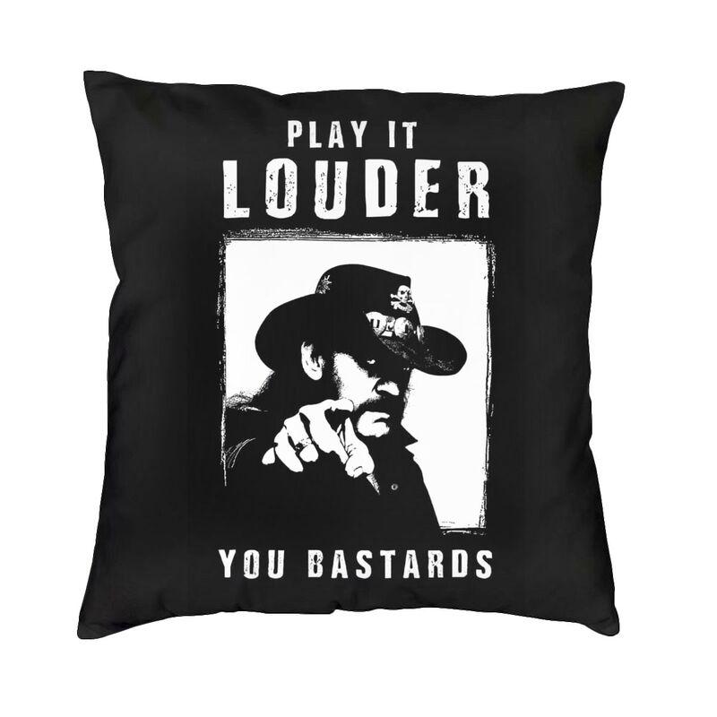 Hot Sale Retro Rock Singer Lemmy Cushion Cover cm Velvet Throw Pillow Case for Living Room Sofa Bedding Pillowcase