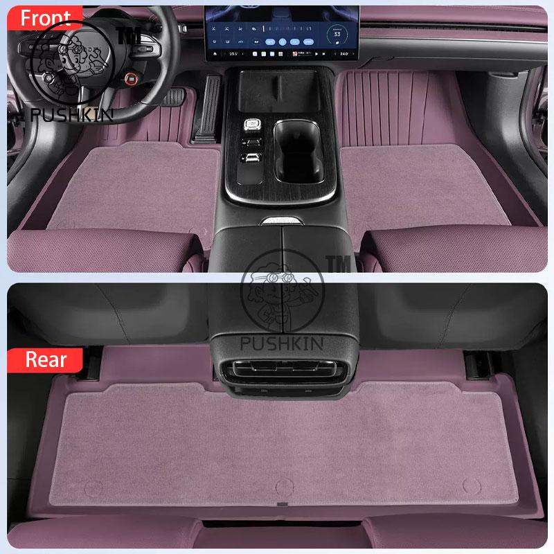 For Xiaomi SU7 2024 2025 2026 TPE Floor Mats Dirt-resistant Foot Carpet Floor Cover Auto Interior Accessories
