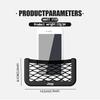 Car Organizer Mesh Mobile Phone Holder Storage Bag Net Pocket Auto Accessories For Jeep Grand Cherokee Patriot Renegade Compass AMX1