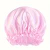 Large Satin Sleep Cap, Adjustable Elastic Band, Hair Bonnets For Women, Night Sleeping, Hair Care Bonnet For Curly Braided Hair