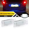 2 шт. Белая светодиодная лампа подсветки номерного знака Для Opel Astra F 1992-1998 LED Calibra 1989-1997 OEM 90241129 Светодиодный фонарь номерного знака 12 В 6000 К