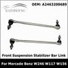 2 шт. Стойка стабилизатора передней подвески для Mercedes Benz W246 W117 W156 B200 A200 CLA200 GLA200 A2463200689 2463200689
