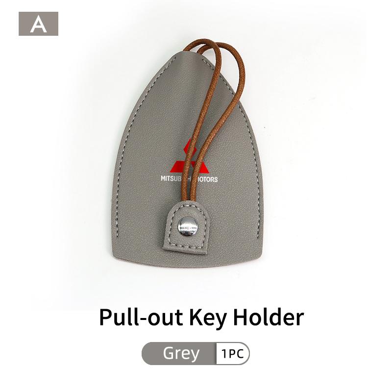 Car Key Bag Storage Tidying Creative Fashion Keychain Storage Accessories For Mitsubishi Outlander Lancer L200 ASX Pajero NQ4