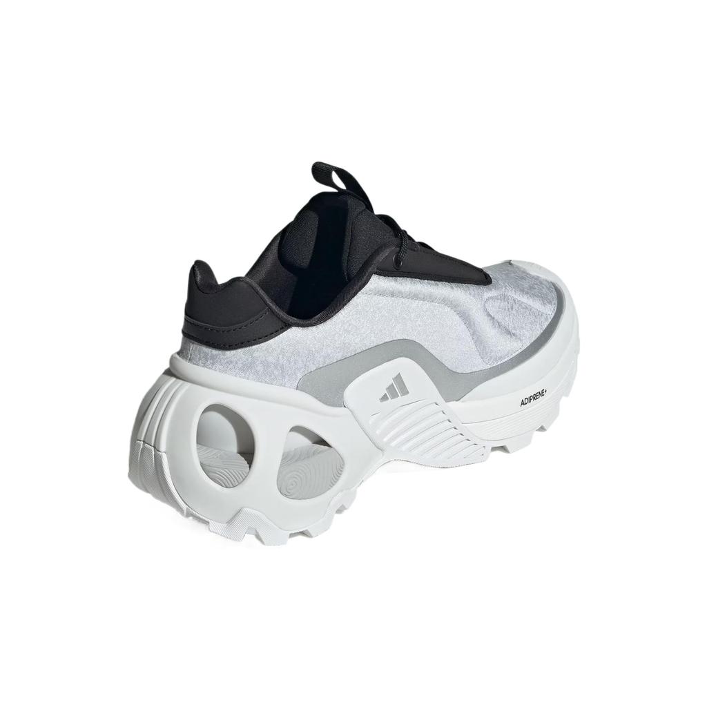 adidas Wonder Runner Удобная ткань Низкие кроссовки для бега Обувь унисекс Белый Серый JR9643