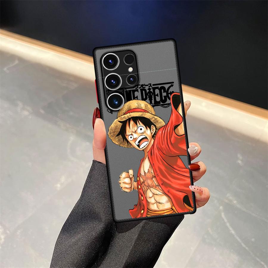 One Piece Luffy Zoro Cool Funda Back Phone Cover Case for Samsung Galaxy S26 S21 S20 FE S22 S23 FE Note 20 Ultra 10+ S24 Plus