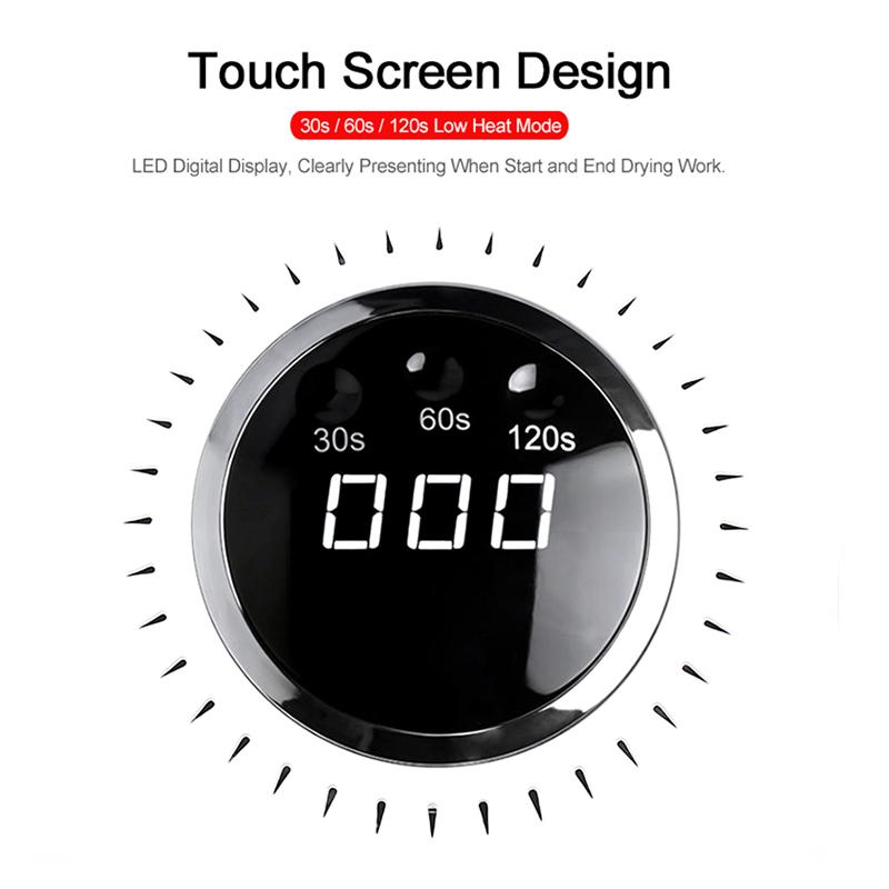 Профессиональная УФ-лампа 84 Вт для ногтей, аппарат для фототерапии, лампа для маникюра с УФ- светодиодами для гель-лака, для принадлежностей для ногтей