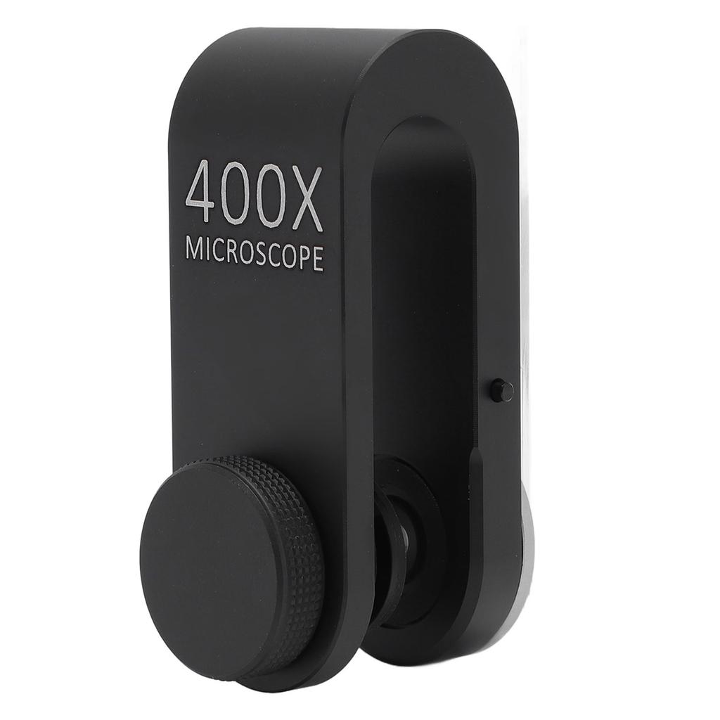 Объектив микроскопа для телефона с зажимом, светодиодная подсветка, универсальный, высокой четкости, 400X, объектив микроскопа для камеры телефона для биологии