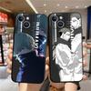 Black Soft Phone Case For Iphone 11 13 Pro 14 Pro Max Se 12 Mini Xs X 8 Plus 7 6s Xr 13pro 11 Pro Coque Jujutsu Kaisen Cover